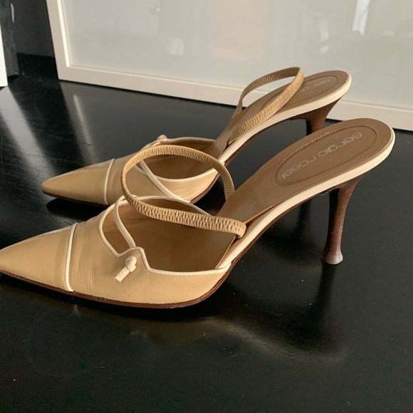Sergio Rossi heel shoes 37 - Picture 2 of 5